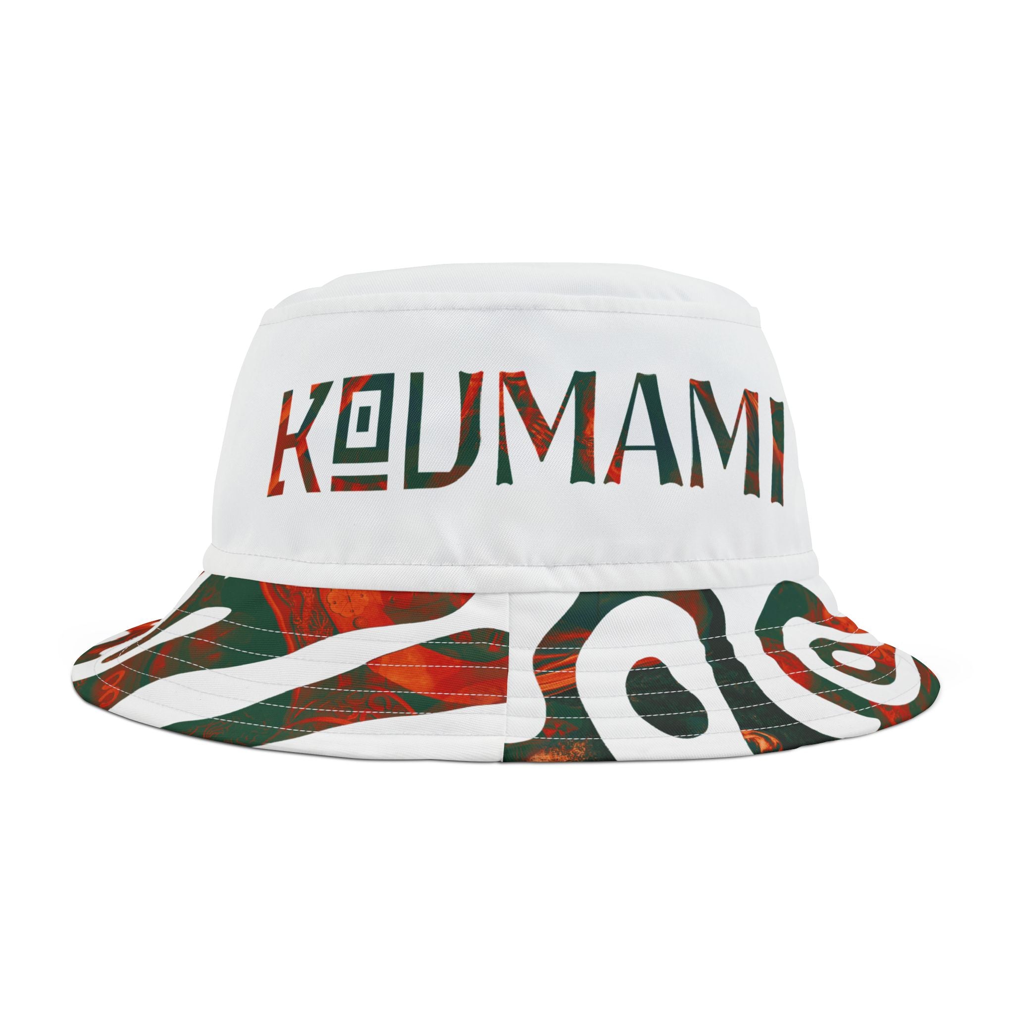 Trendy Bucket Hat with AOP Design